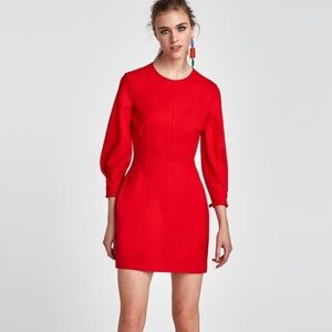 NWT zara mini red dress